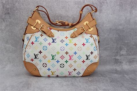 louis vuitton bags colorful|Louis Vuitton white monogram bag.